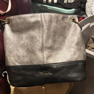 Wrangler Two-Tone Shoulder Bag